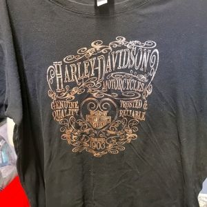 Harley Davidson scoop neck tshirt 3X